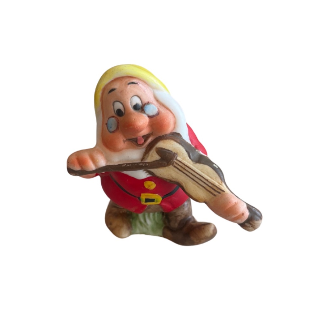 Vintage Disney Porcelain Figurine - Doc from Snow White and the Seven Dwarfs